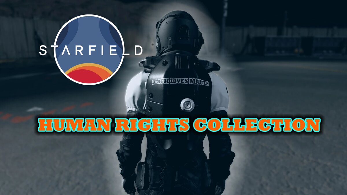 Обзор мода Human Rights Collection для Starfield: добавьте в игру одежду с  логотипами и слоганами за права человека | Skufild | Дзен