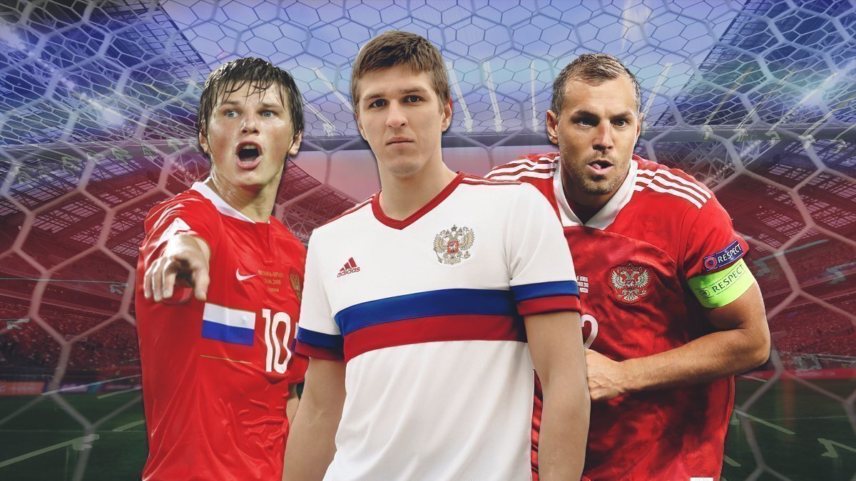 Форма футболистов России