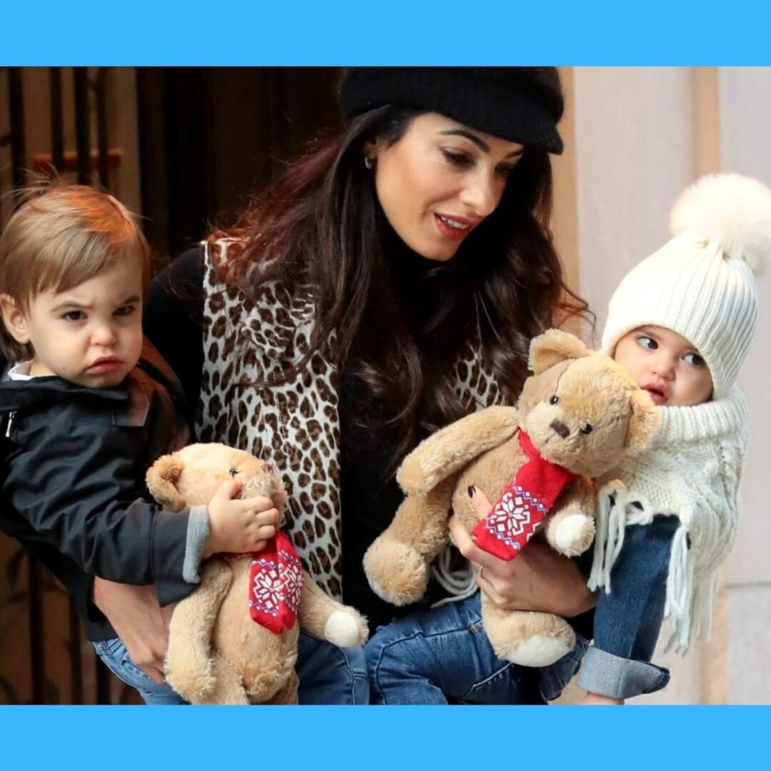 Дети Джорджа Клуни с супругой актера Амаль Клуни