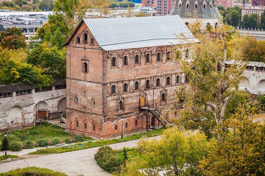 Старые здания москвы