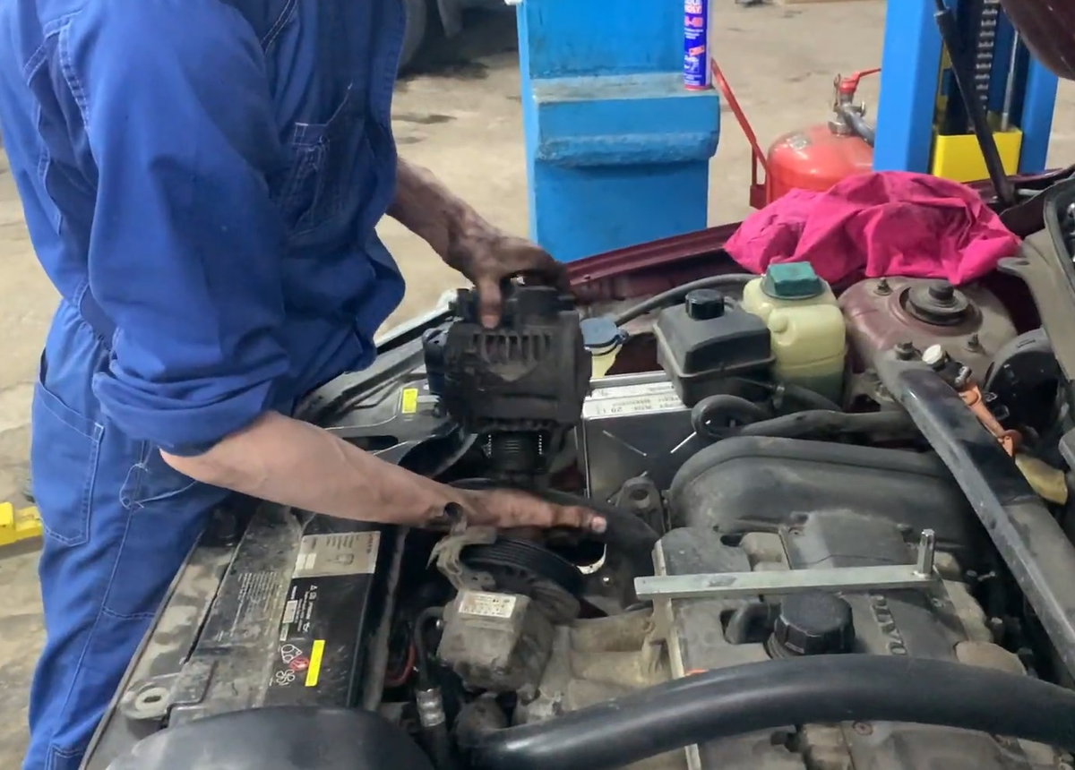 Снятие генератора