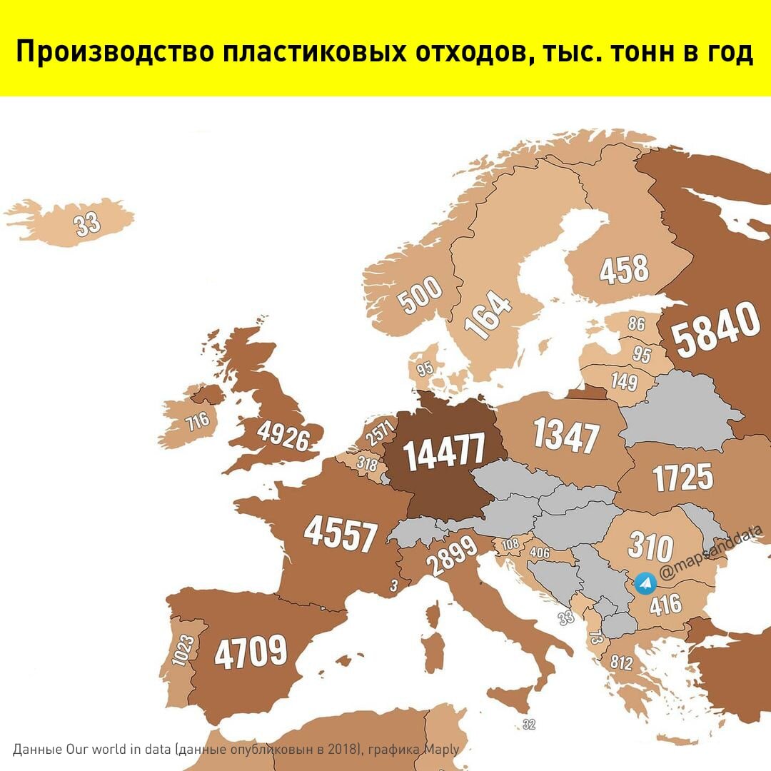 Карта отходов