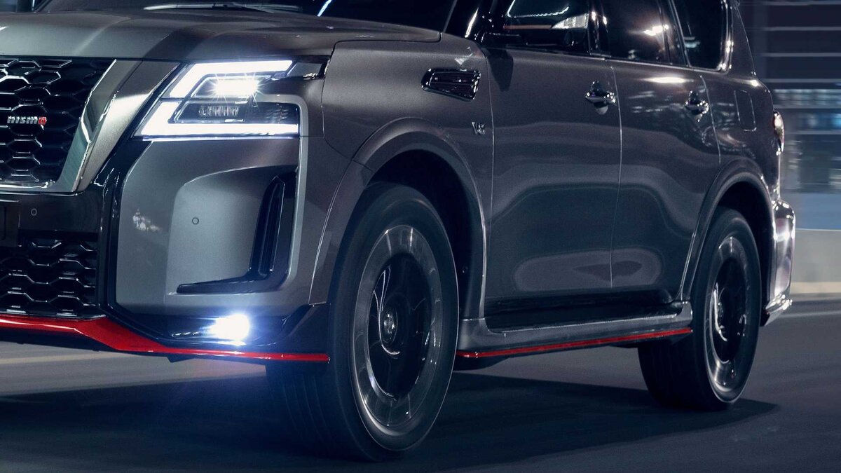 Nissan Patrol 2022 решетка