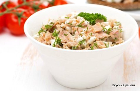 Рыбная намазка с творогом