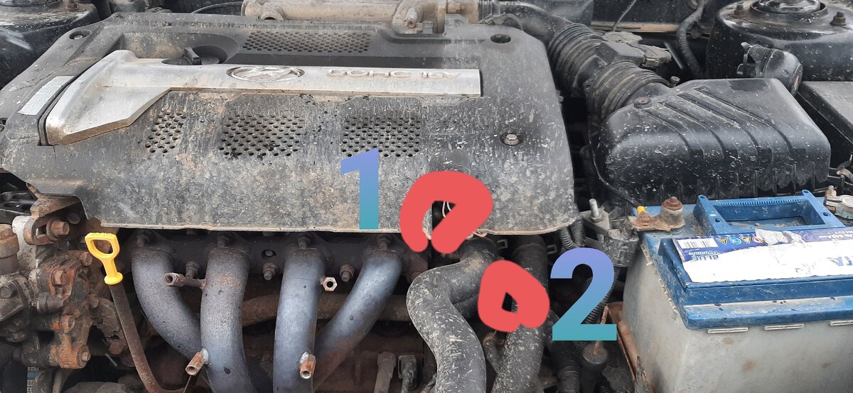 1 клапан cvvt 2 фильтр 