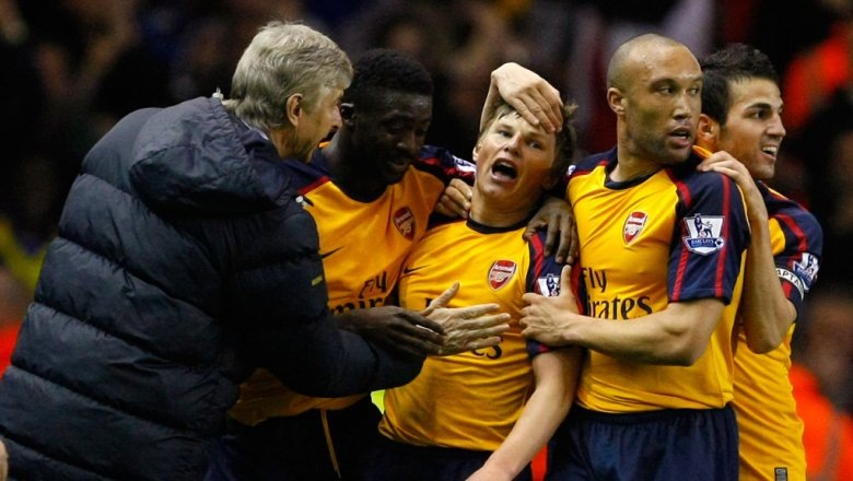 для многих вывеска "Арсенал"-"Ливерпуль" связана с именем Андрея Аршавина, фото взято из открытых источников