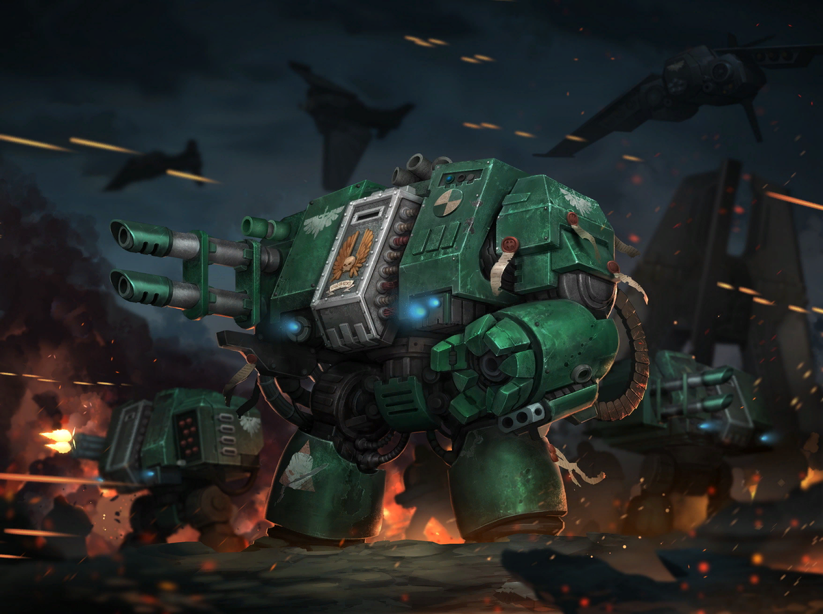 Warhammer 40000 дредноут Механикус