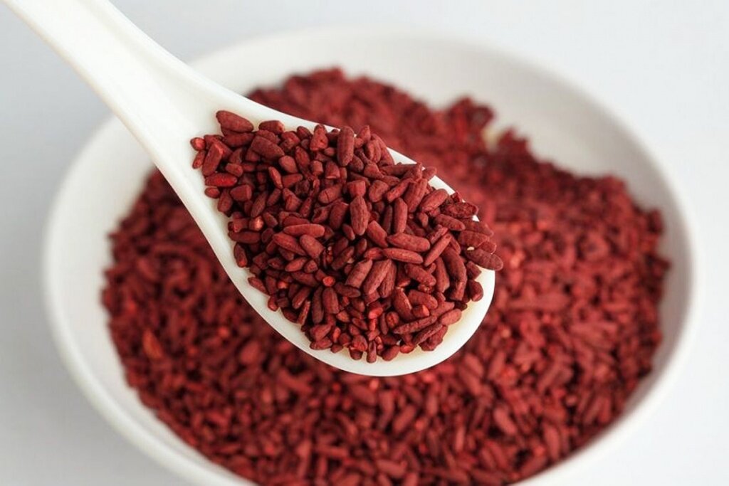 Так выглядит ферментированный рис до помола.