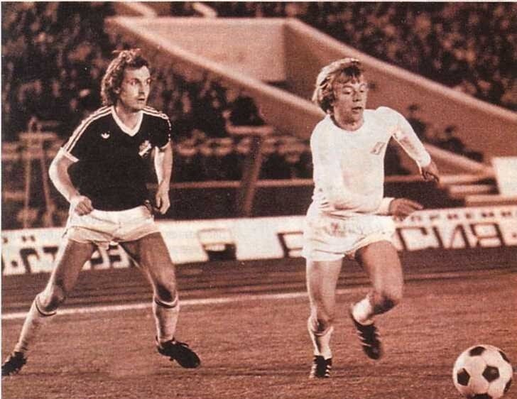 Михаил Булгаков (справа) - один из лидеров «Спартака» 1970-х