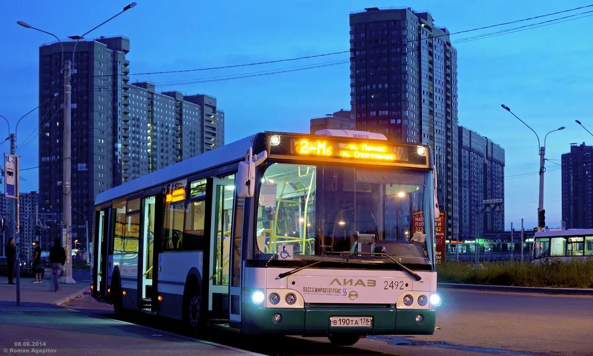 Автобусы в санкт петербурге