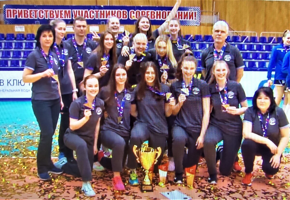 Минчанка-2 победитель молодежной женской волейбольной лиги России сезона 2020/2021