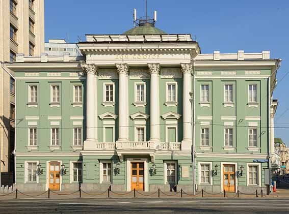 Дом Союзов, он же Дом Благородного Собрания. Москва. Фотография взята из свободных источников на просторах Интернета.