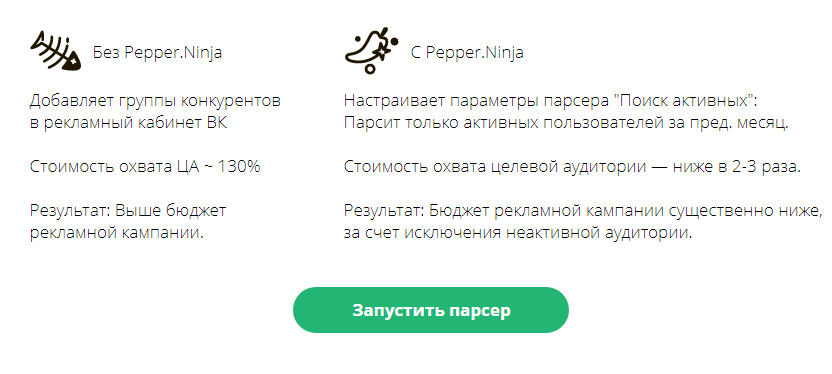 Хороший парсер оптимизирует работу таргетолога и экономит время для других полезных занятий: создания эффективных рекламных объявлений и анализа РК
