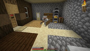 Выживаю 1, на. В Nether  Minecraft, 17 7  портал.