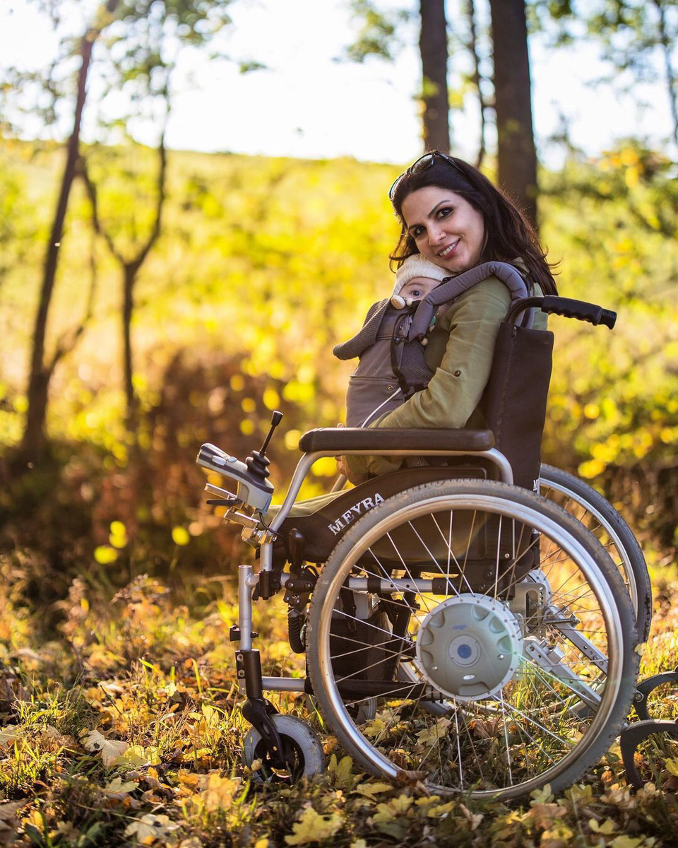 Хюли Марквардт и ее сын