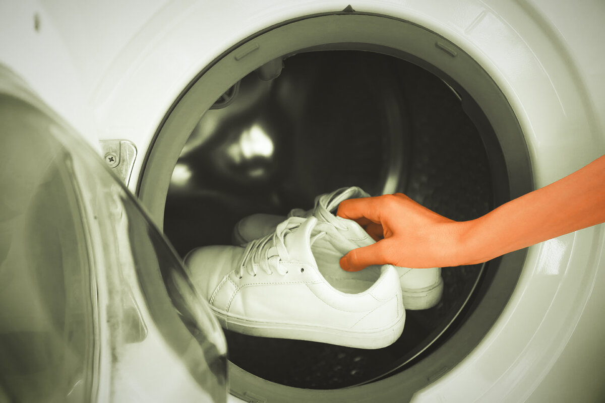 Как правильно стирать кроссовки в автомате