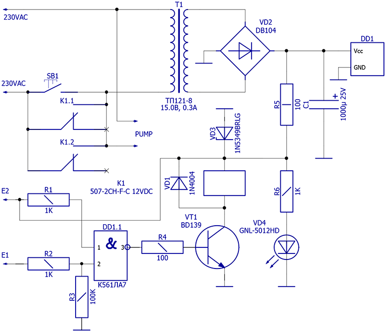 Электроника схемы