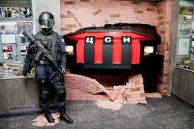 В новом Музее Управления «А» ЦСН ФСБ России. 29 июля 2018 года. Фото Веры Комаровой