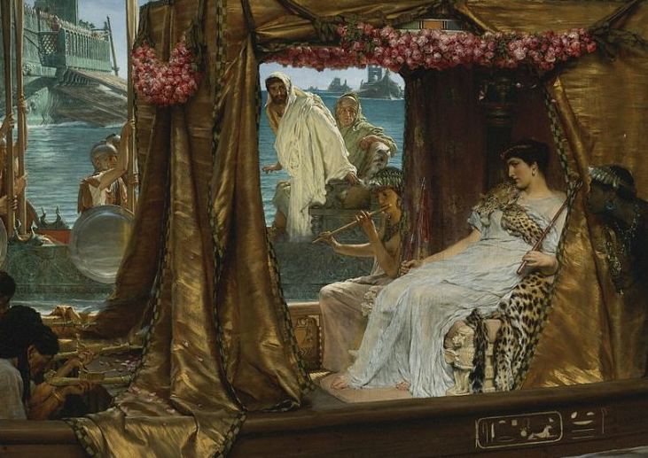 Антоний и Клеопатра (1883) Лоуренса Альма-Тадемы