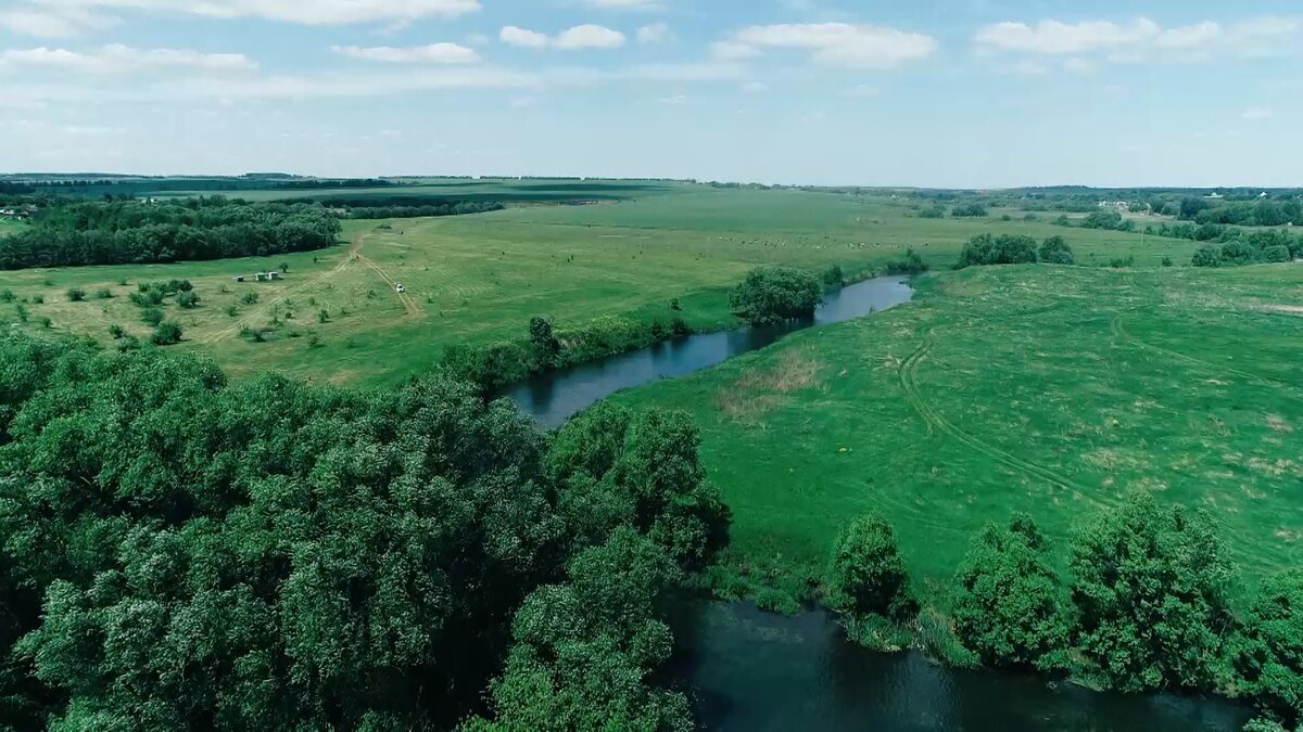 Легендарное место, где сливаются Дон и Непрядва. Фото автора