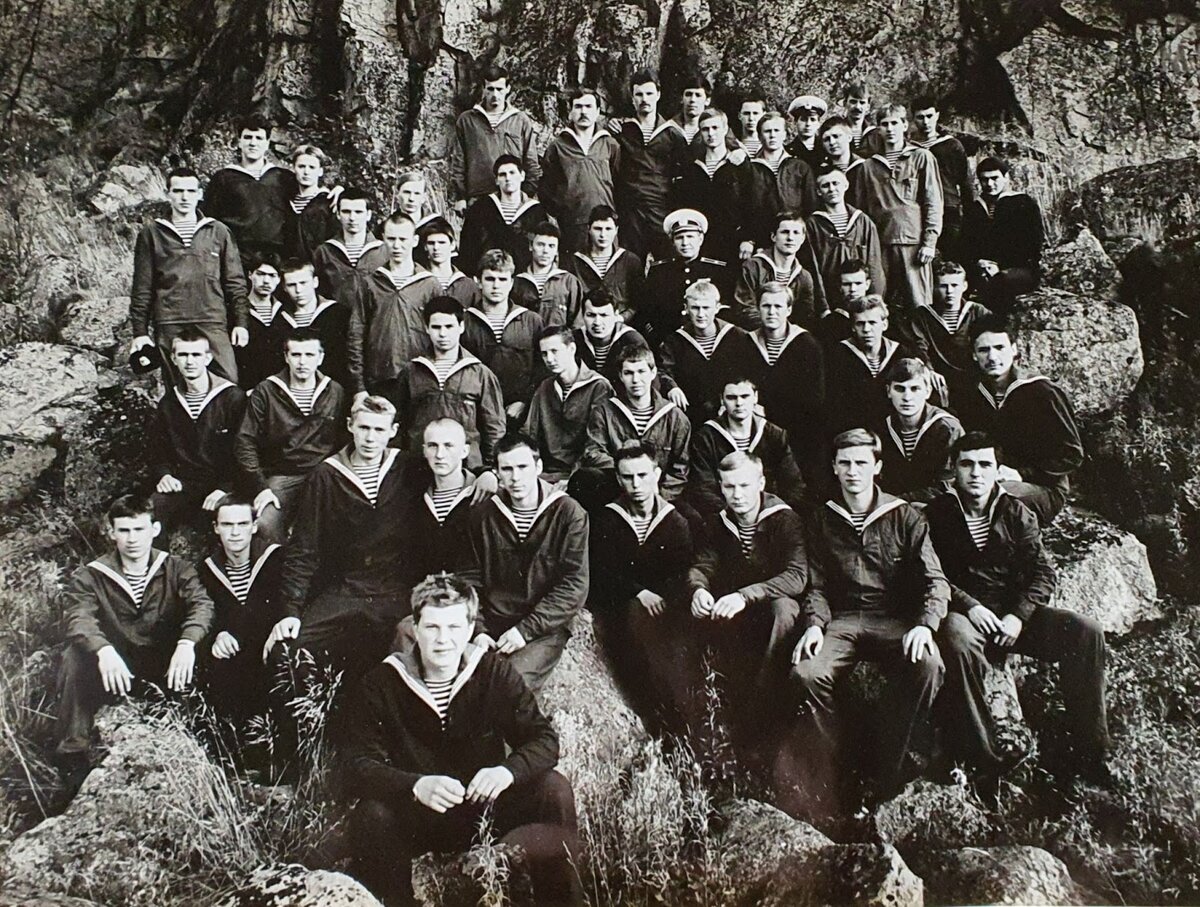 Первая рота СВФ 1983 год.