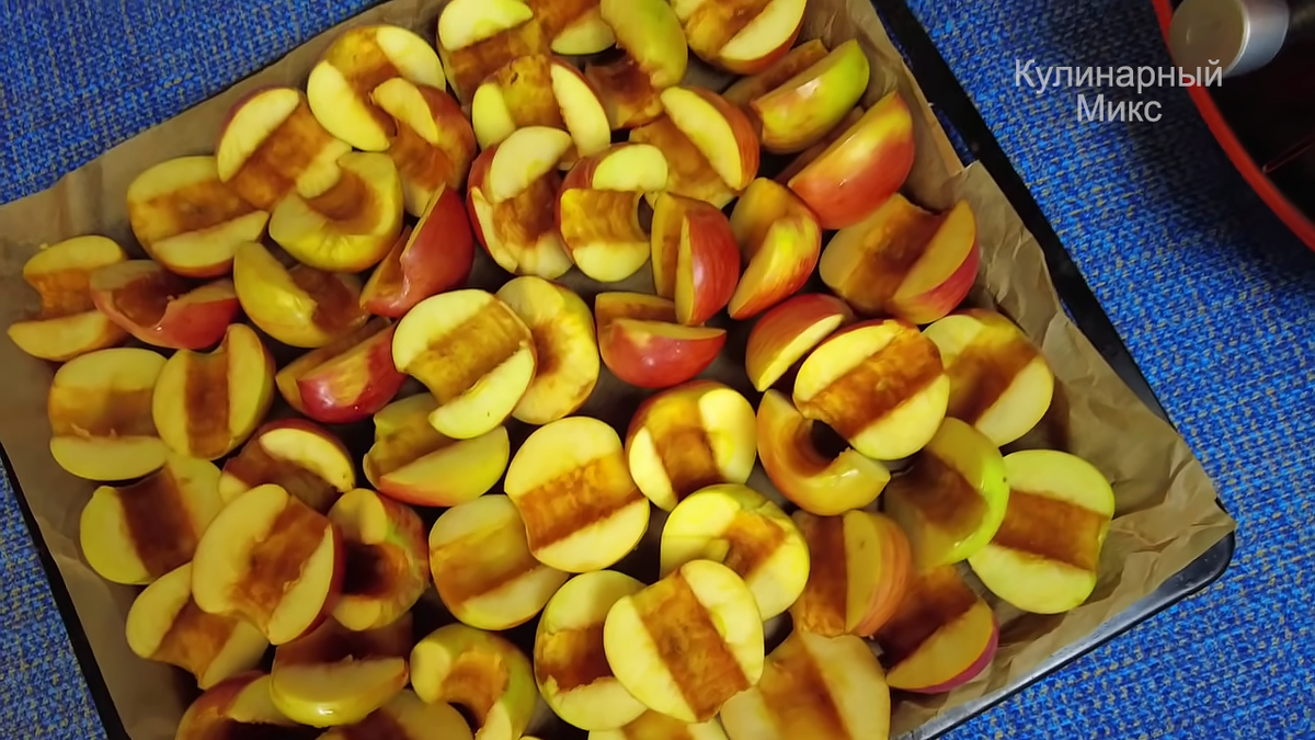 Десерт из яблок