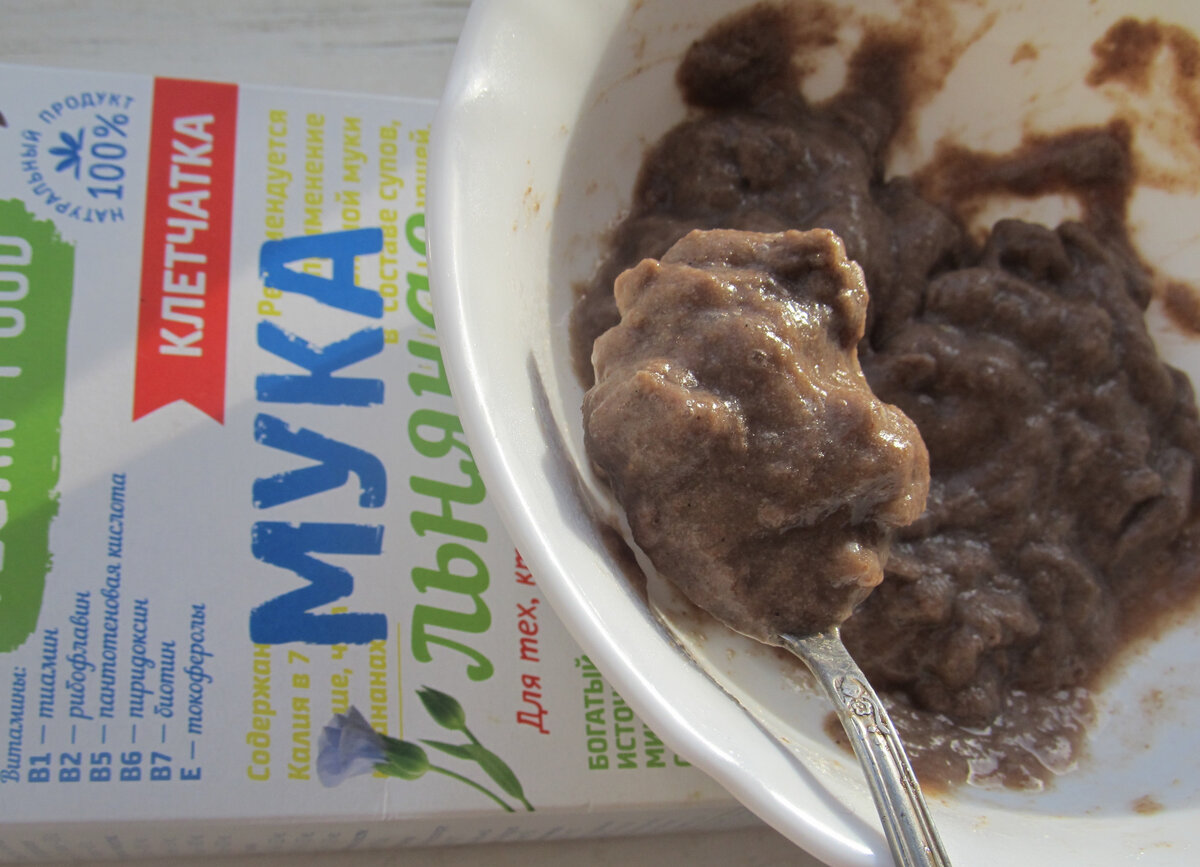 Льняной детокс-киселёк по-быстрому 