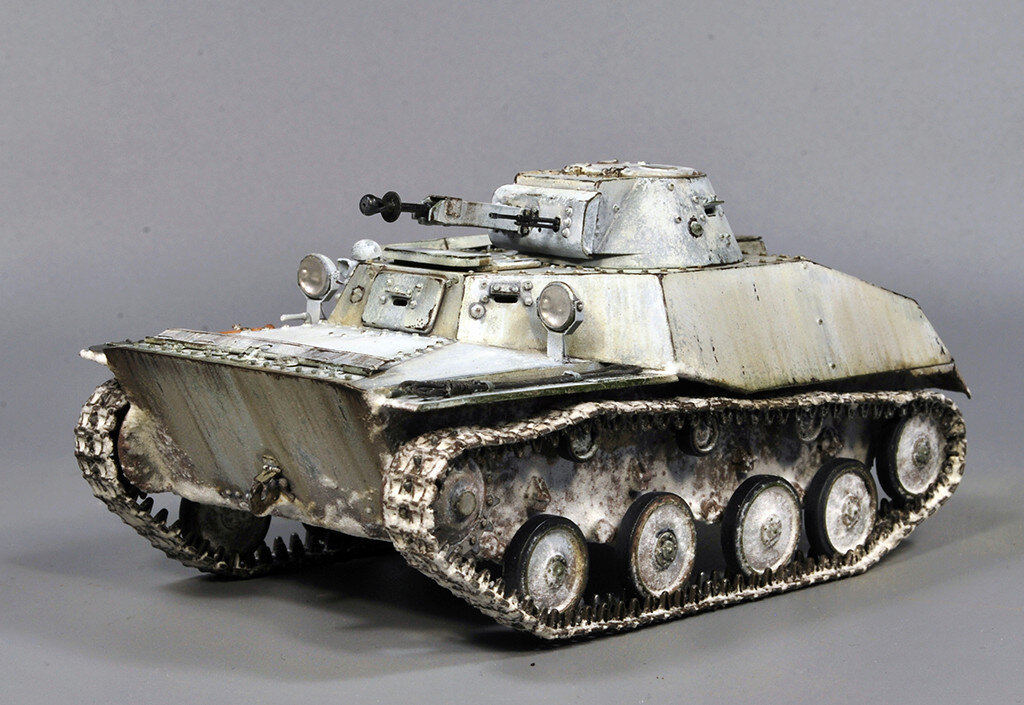 Модель танка Т-40