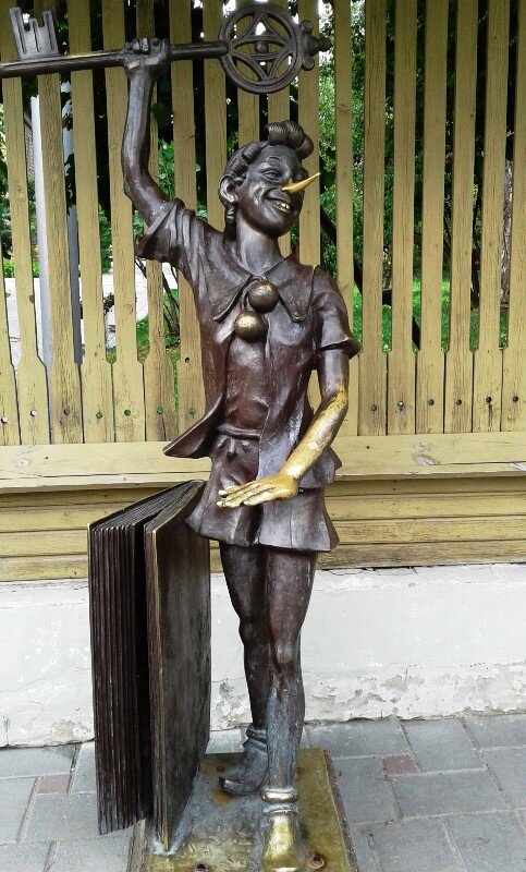Памятник Буратино в Самаре