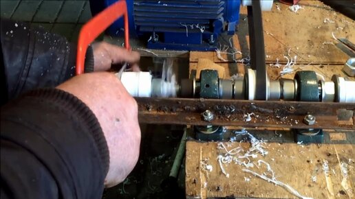 Как "убрать" биение вала на любом эл.точиле!) | Стальной Жук | Дзен