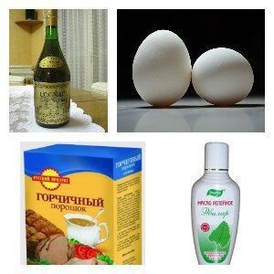 С репейным маслом
Репейное масло и яйцо поможет ускорить рост прядей. Особенно, если в маске будет горчица.

Состав: 1 желток, 2 ст.л. репейного масла, 2 ст.л. сухого горчичного порошка, горячая вода (не кипяток).

Делать так:

Желток яйца смешать с двумя ложками репейного масла.
Горчичный порошок развести горячей водой.
Все смешать и после того, как смесь остынет, нанести на голову.
Утеплить и держать, пока смесь не начнет жечь кожу.
Смывать водой с шампунем.
Если хотите узнать другие рецепты полезных для волос масок из репейного масла обязательно ознакомьтесь с соответствующей статьей на нашем сайте.

Банан и яйцо
Применение бананов в сочетании с яйцом в масках очень благотворно влияет на состояние ваших локонов. Но не забывайте, что важно правильно готовить и использовать подобные смеси. Бананы должны быть спелыми, но не испорченными. Обязательно разминайте его не вилкой, а в блендере. Держите такую маску не более половины часа, иначе его комочки очень трудно будет смыть. Рассмотрим несколько рецептов.

Банановое пюре с яйцом

Состав: 4 ст.л. бананового пюре, 1 яйцо.

Инструкция:

В блендер положите яйцо и банановое пюре, размешайте.
Смесь нанесите на голову и слегка помассируйте.
Дальше распределите её по всем локонам.
Укутайте и оставьте на полчаса.
Смойте с применением ополаскивателя под хорошей струёй воды, не очень горячей.