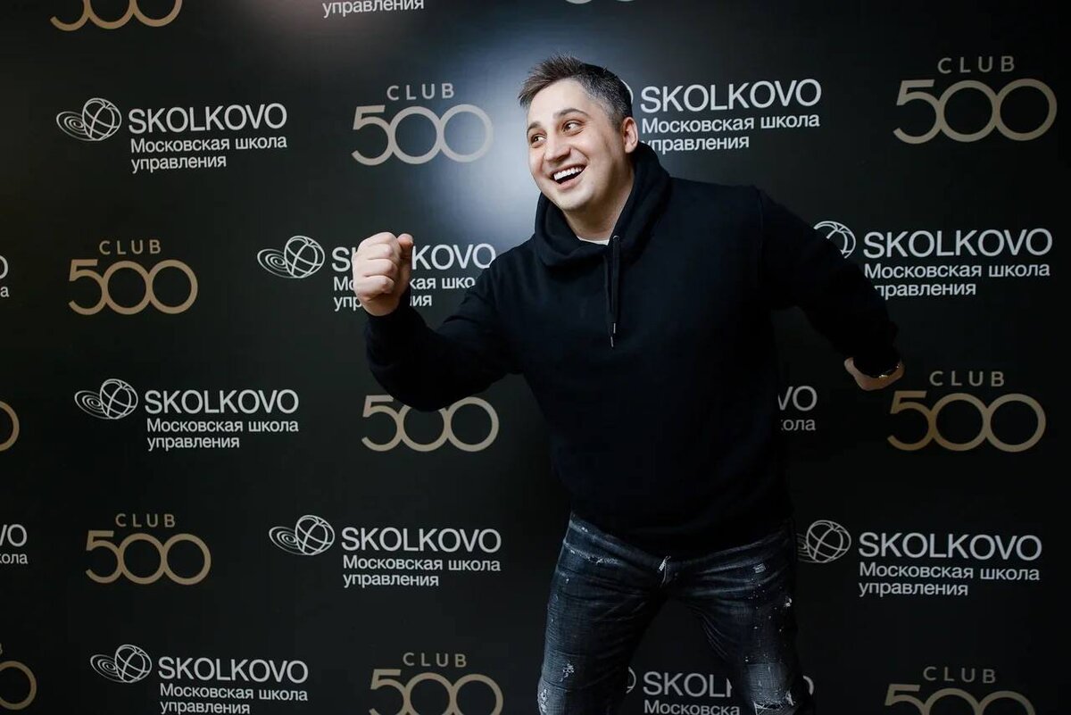 Станислав Рублев на одном из мероприятий CLUB 500 