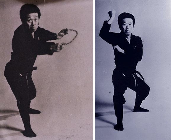 Хацуми Масааки демонстрирует технику с кусари фундо