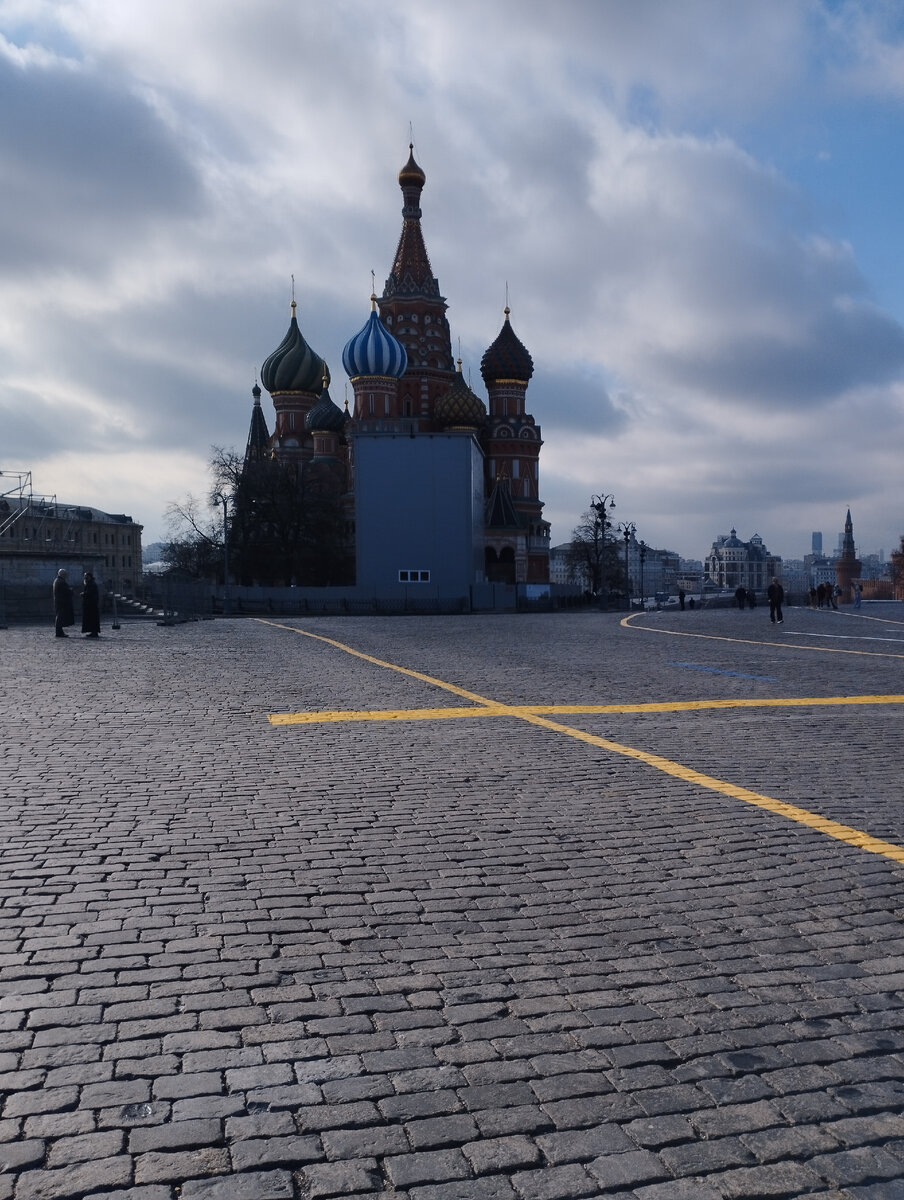 Покровский собор на Красной площади Москвы.