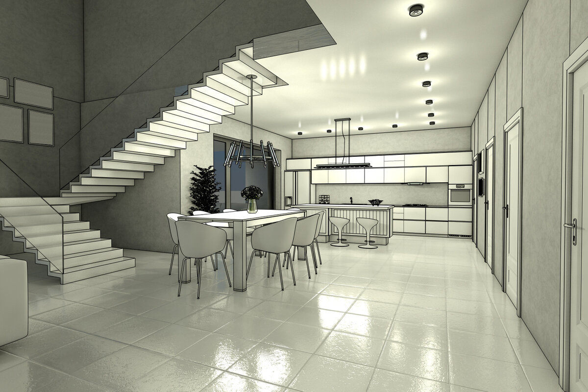 Лестница в доме - важнейший элемент, который напрямую влияет на качество жизни в доме.