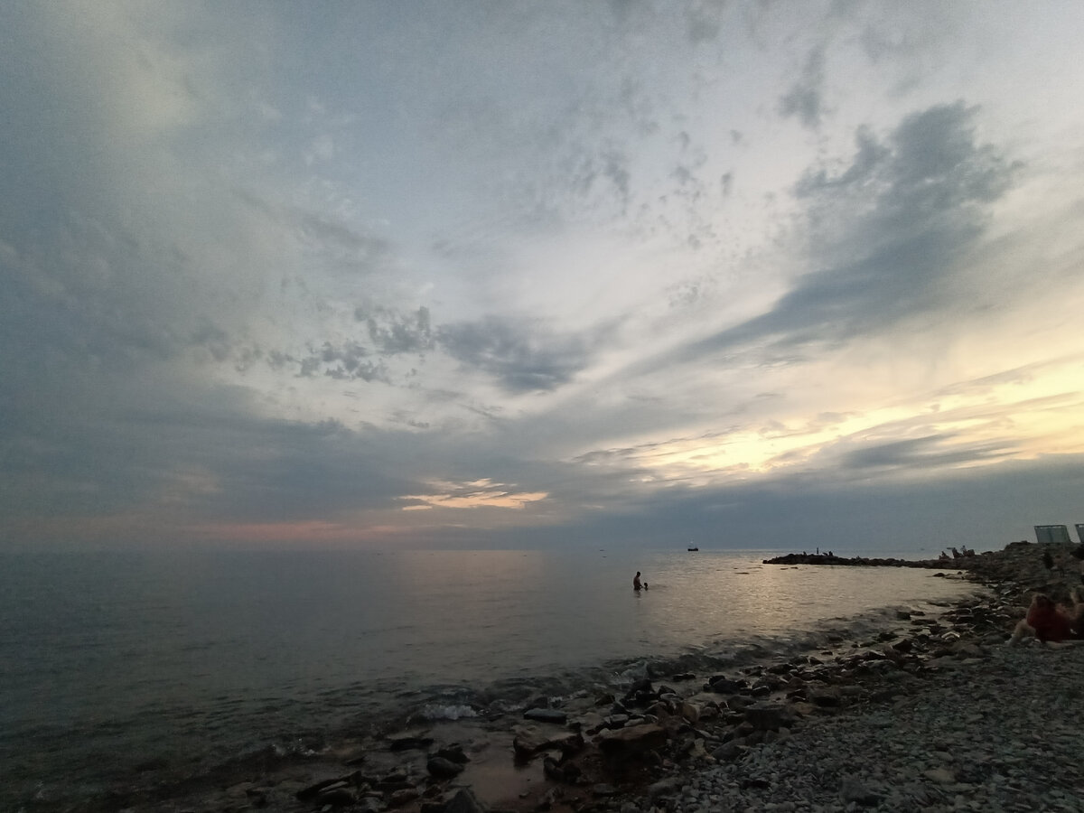 Пляж  в Анапе