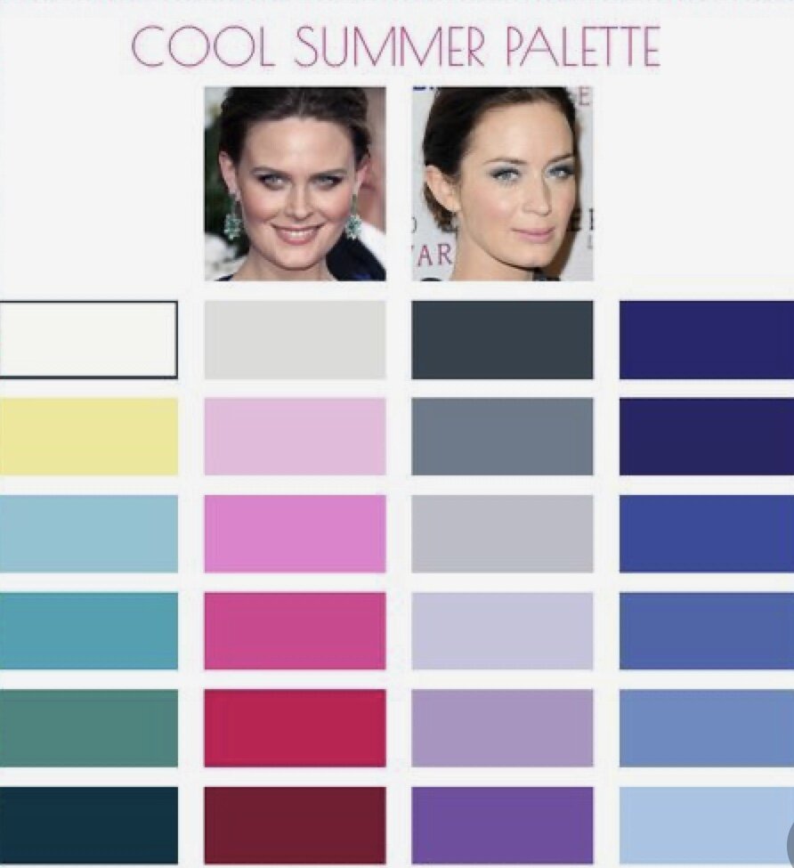 Cool Summer палитра Palette