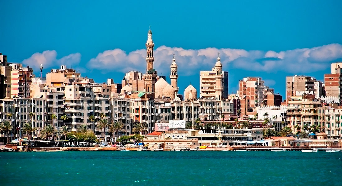 Александрия, современный вид