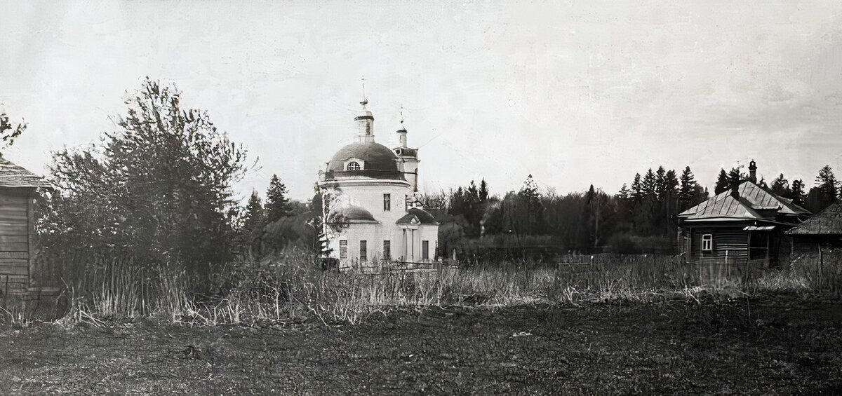 Покровская церковь в Таширово, 1910г.pastvi.com