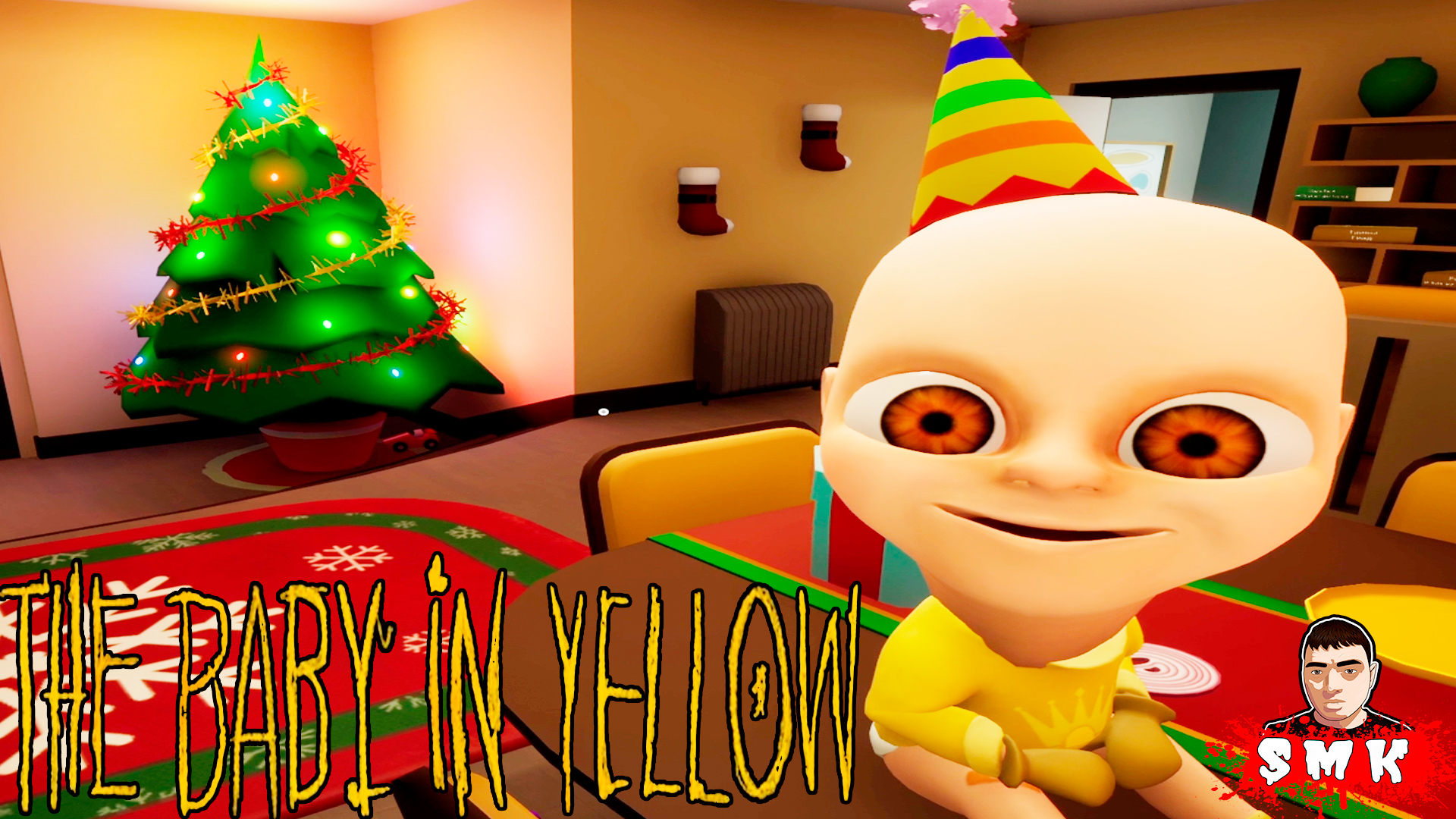 РОЖДЕСТВО У МЛАДЕНЦА В ЖЁЛТОМ!ИГРА THE BABY IN YELLOW НОВЫЙ ГОД!РЕБЁНОК В  ЖЁЛТОМ ПРОХОЖДЕНИЕ!ПРИКОЛЫ