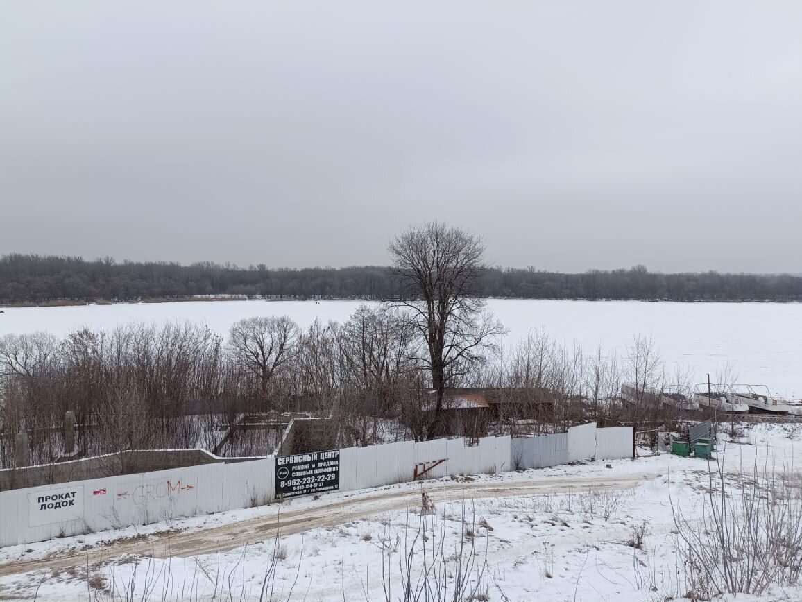 Вид на Тамбовское водохранилище