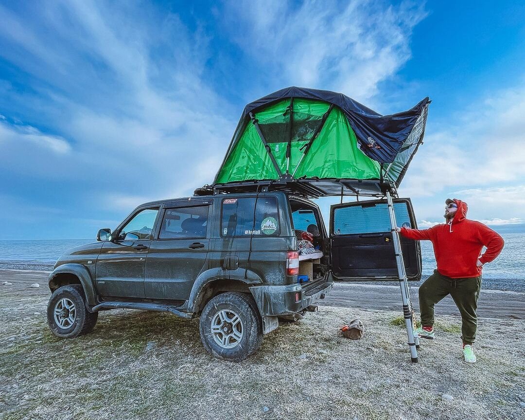 Фото автопалатки Tortuga из инстаграма блогера @keriall