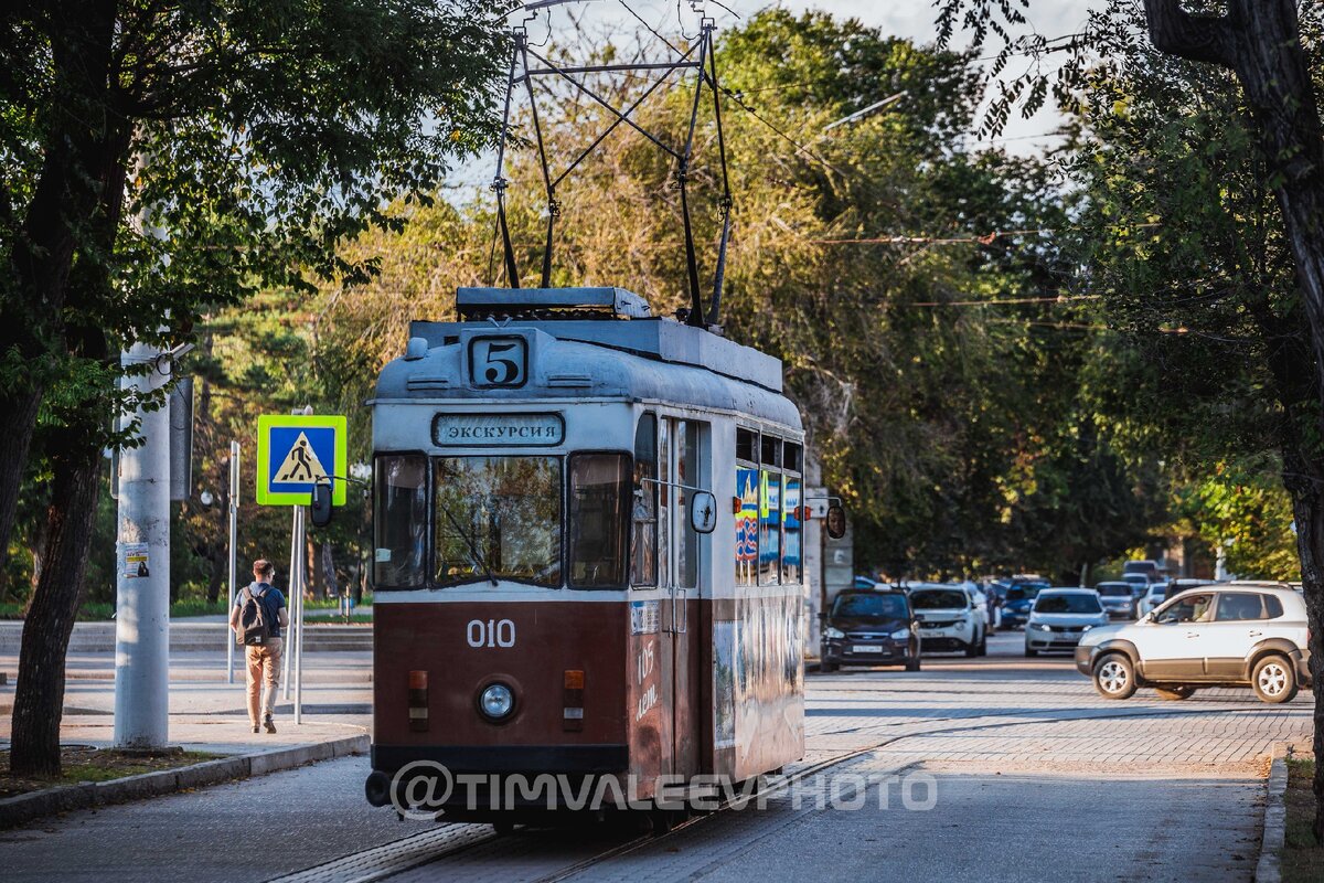 Трамвай Гота на экскурсионном маршруте №5