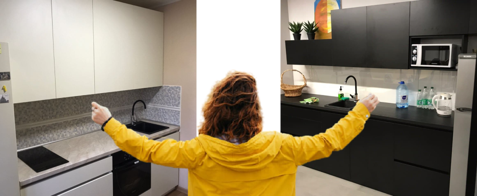 Если с самого начала выбрать "правильную" мебель, можно облегчить себе жизнь. Коллаж автора