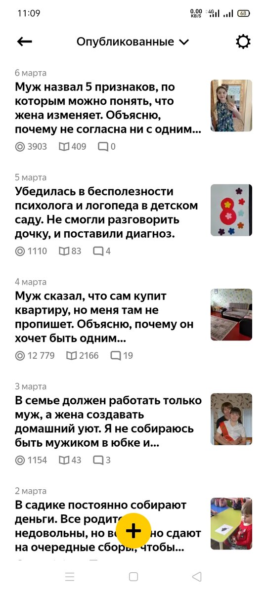 Пока что самое большое количество дочитываний 2166