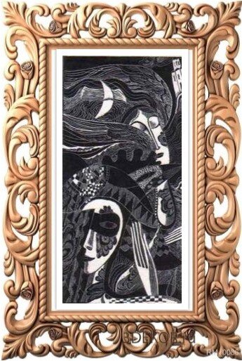 Работа художника В. Нилифанова. Фото работы мое. 