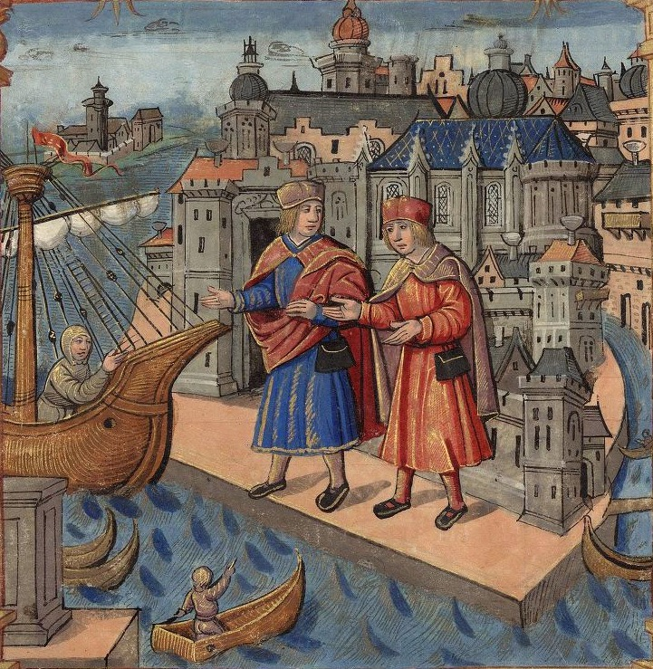 Иллюстрации 14 века