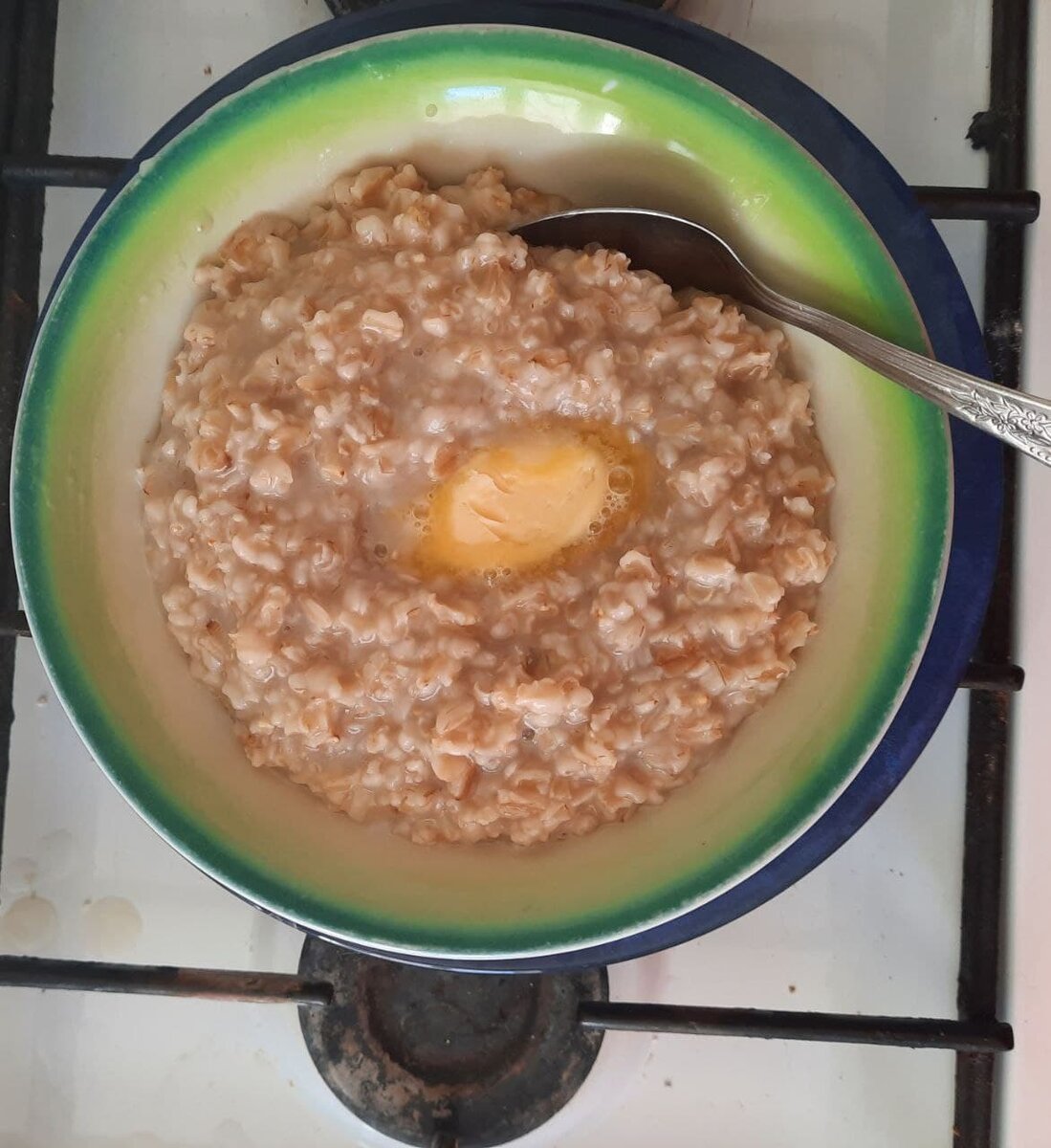 Готовая каша, можно кушать