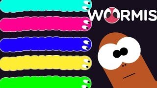 Червячки Wormis игра как Slitherio Мульт игра про Червяка похоже на Слизерио от FFGTV