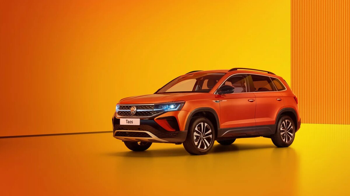Volkswagen Taos для России (фото с сайта volkswagen.ru)